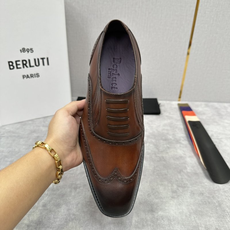 벨루티 남성 수제 염색 정장 구두 001-262483