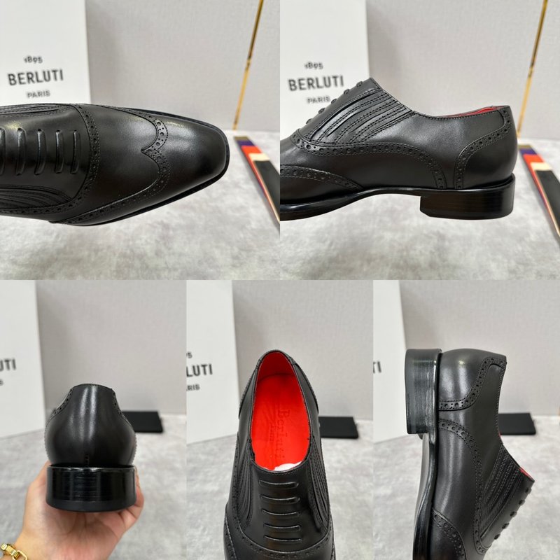 벨루티 남성 수제 염색 정장 구두 001-262484