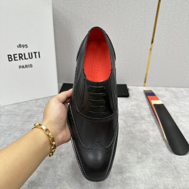 벨루티 남성 수제 염색 정장 구두 001-262484