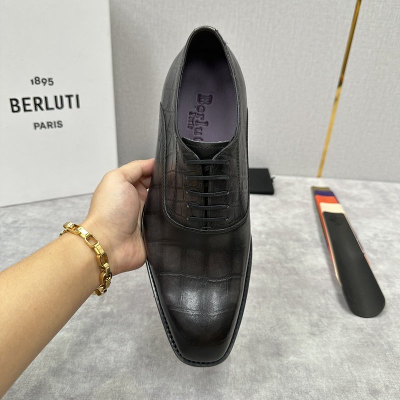 벨루티 남성 수제 염색 정장 구두 001-262487