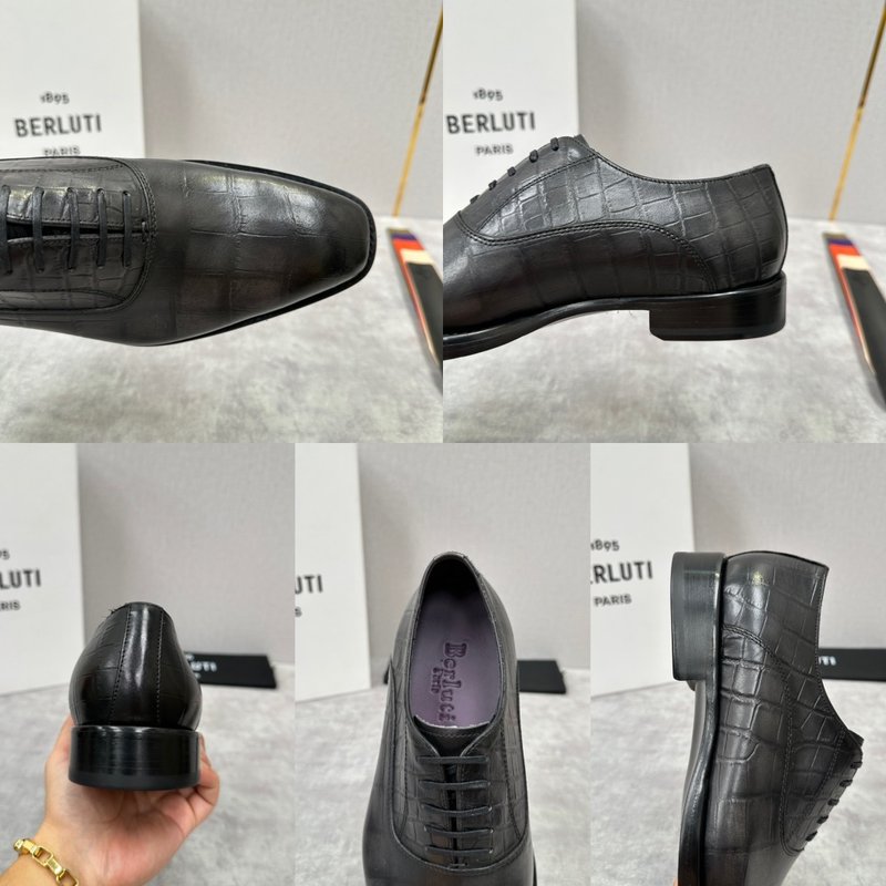 벨루티 남성 수제 염색 정장 구두 001-262487