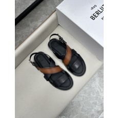 Berluti 벨루티 가죽 여름 남성 슬리퍼 001-262513