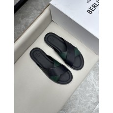 벨루티 남성 가죽 수제 슬리퍼 001-262521