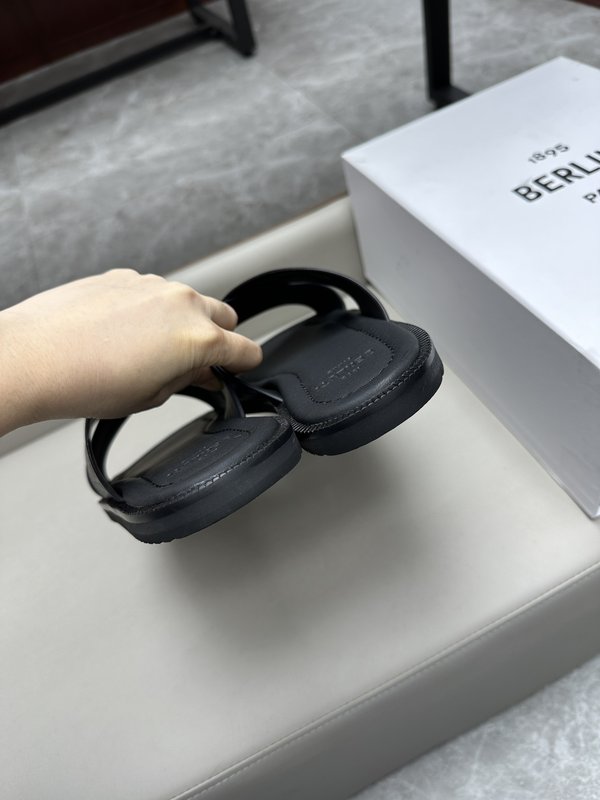 벨루티 남성 가죽 여름 슬리퍼 001-262523