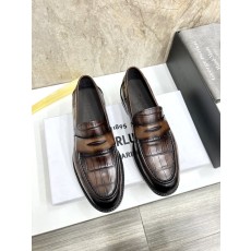 벨루티 남성 수제 염색 로퍼 가죽슈즈 001-262542