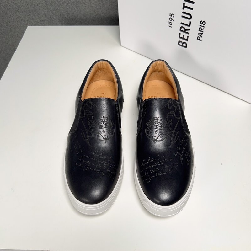 Berluti 벨루티 남성 수제 가죽 스니커즈 001-262553