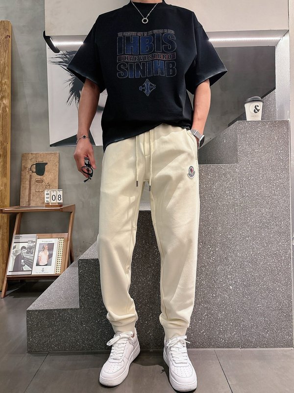 몽클레어 2026春夏 신상 클래식 로고 캐주얼 팬츠 001-262874