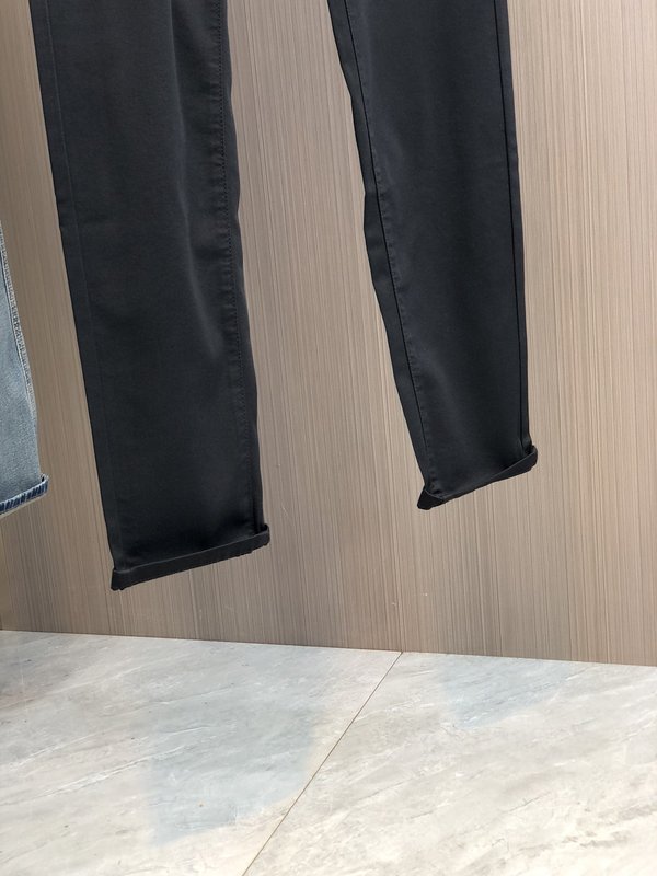 몽클레르春夏 슬림 스트레이트 데님 팬츠 001-262893