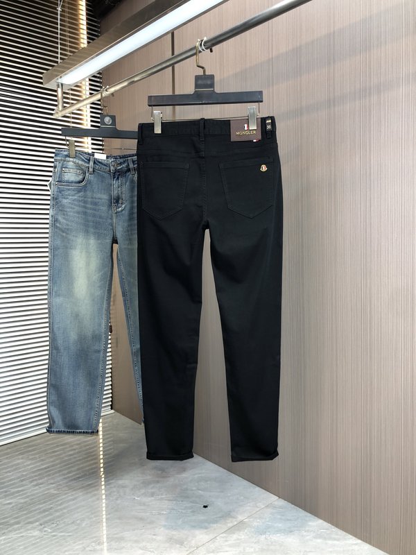몽클레르春夏 슬림 스트레이트 데님 팬츠 001-262893