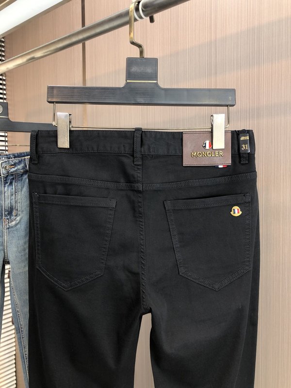 몽클레르春夏 슬림 스트레이트 데님 팬츠 001-262893