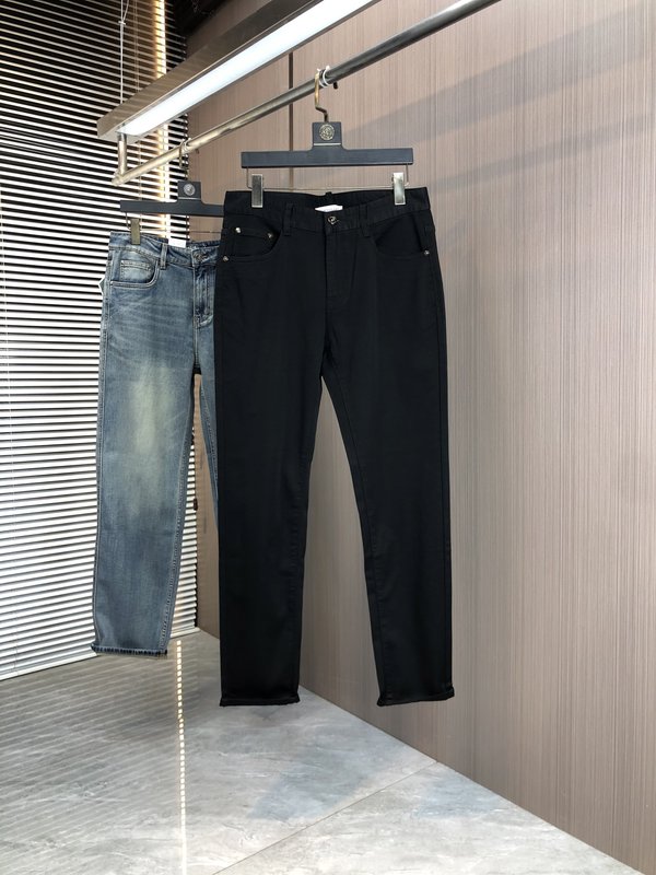 몽클레르春夏 슬림 스트레이트 데님 팬츠 001-262893