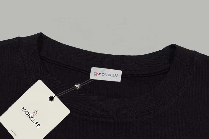 몽클레르 2025 더블 야스 순면 프린팅 반팔 티셔 001-262940