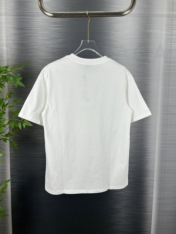 몽클레르 공식同款 프린팅 순면 반팔 티셔츠 001-262964