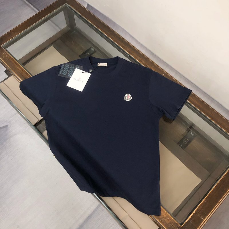 몽클레어 2025春夏 남녀공용 라운드넥 반팔 티셔츠 001-263074