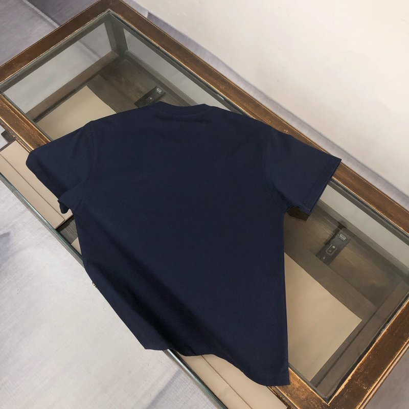 몽클레어 2025春夏 남녀공용 라운드넥 반팔 티셔츠 001-263074
