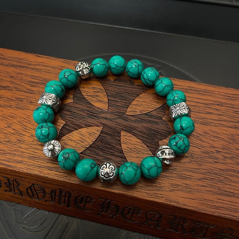 Chrome Hearts 청록색 팔찌 001-263112