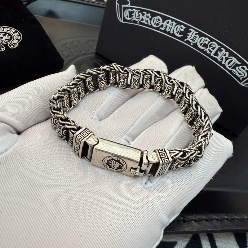 Chrome Hearts 클래식 빈티지 범문 팔찌 001-263122