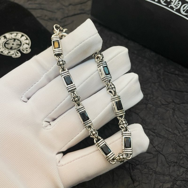 Chrome Hearts 크로스 다이아몬드 팔찌 001-263150
