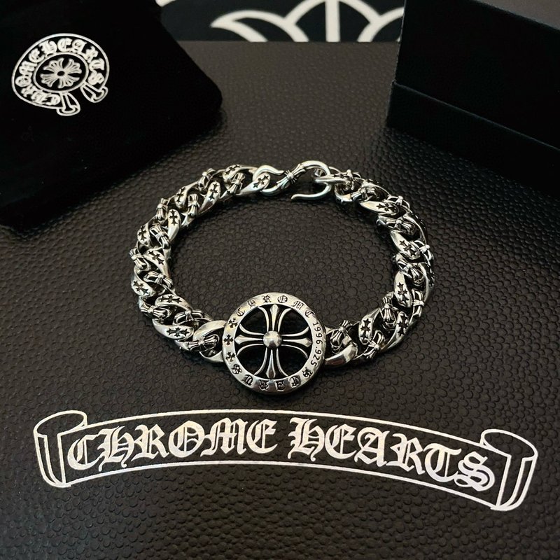 Chrome Hearts 클래식 빈티지 십자가 팔찌 001-263197