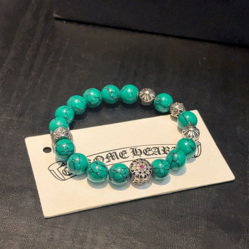 Chrome Hearts 클래식 빈티지 멀티 요소 팔찌 001-263303