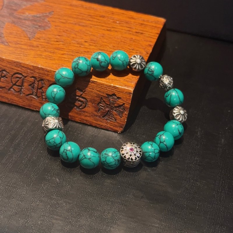 Chrome Hearts 클래식 빈티지 멀티 요소 팔찌 001-263303