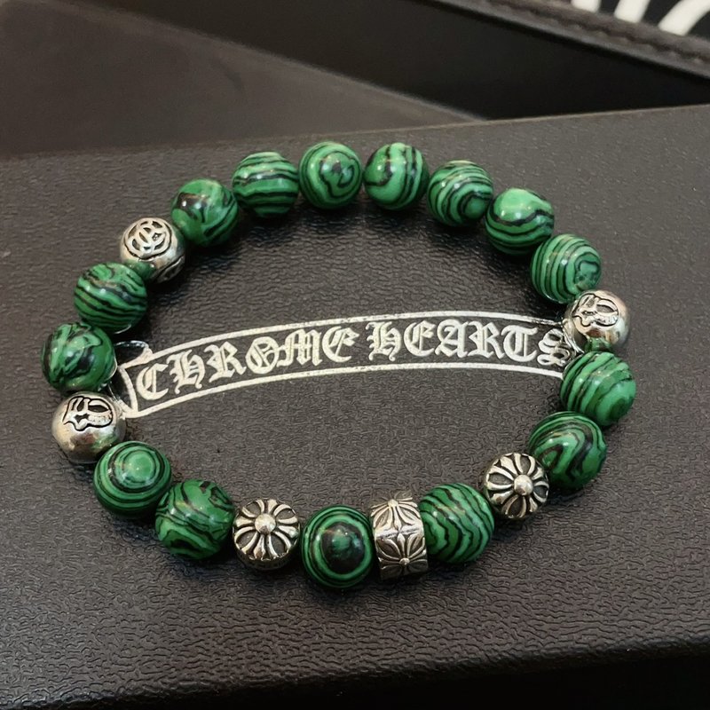 Chrome Hearts 클래식 빈티지 여러 요소 비취 001-263326