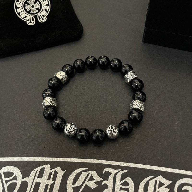 Chrome Hearts 클래식 흑마노 팔찌 001-263374