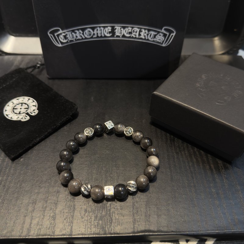 Chrome Hearts 빈티지 멀티 요소 팔찌 001-263424