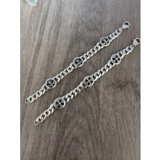 크롬하츠 클래식 빈티지 십자 앵커 팔찌 001-263474