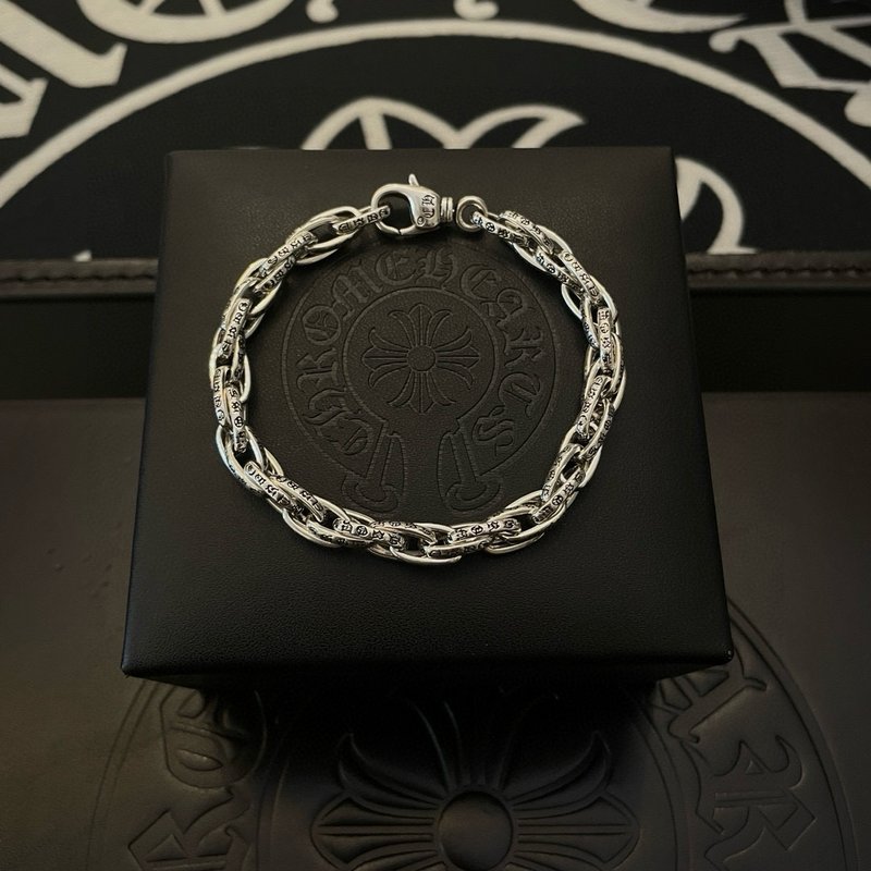 Chrome Hearts 빈티지 링크 체인 팔찌 001-263525