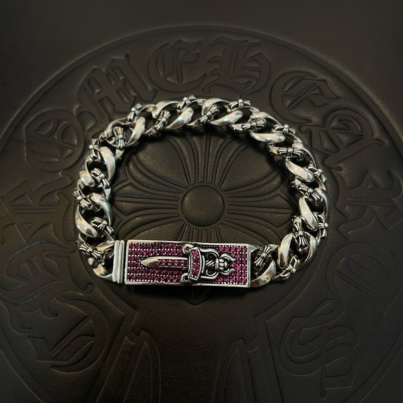 Chrome Hearts 빈티지 크로스 팔찌 001-263528