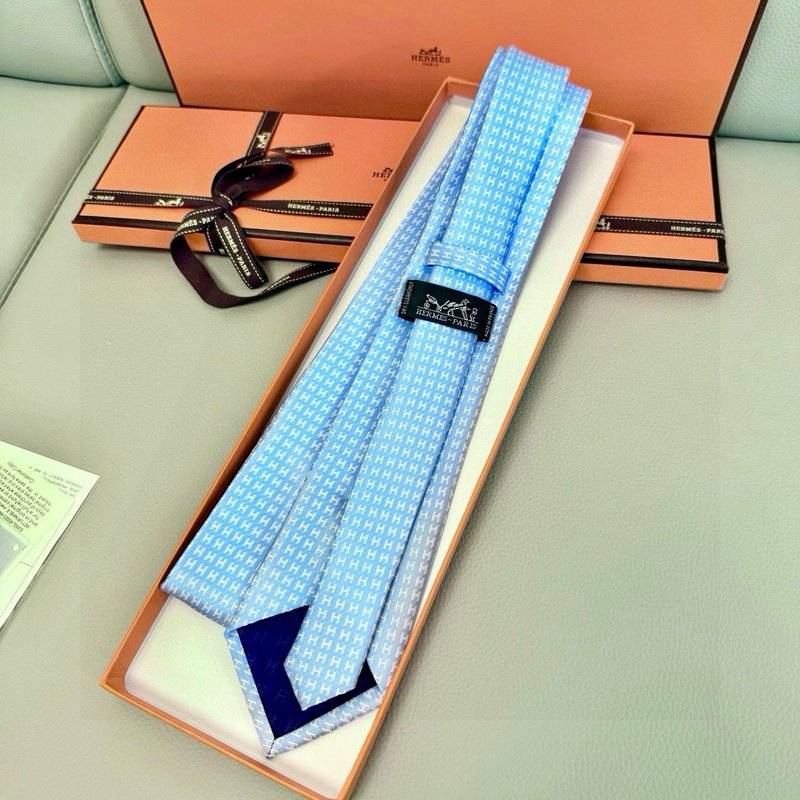 에르메스 H패턴 넥타이 001-264321