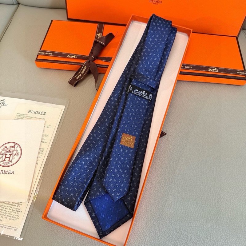 에르메스 H 로고 남성 넥타이 001-264596
