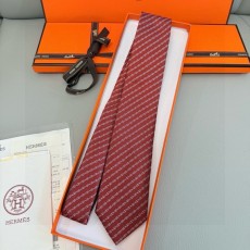 에르메스 남성용 넥타이 앵커 모티프 001-264650