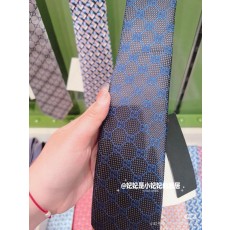 구찌 클래식 작은 G 로고 자카드 실크 넥타이 001-264688