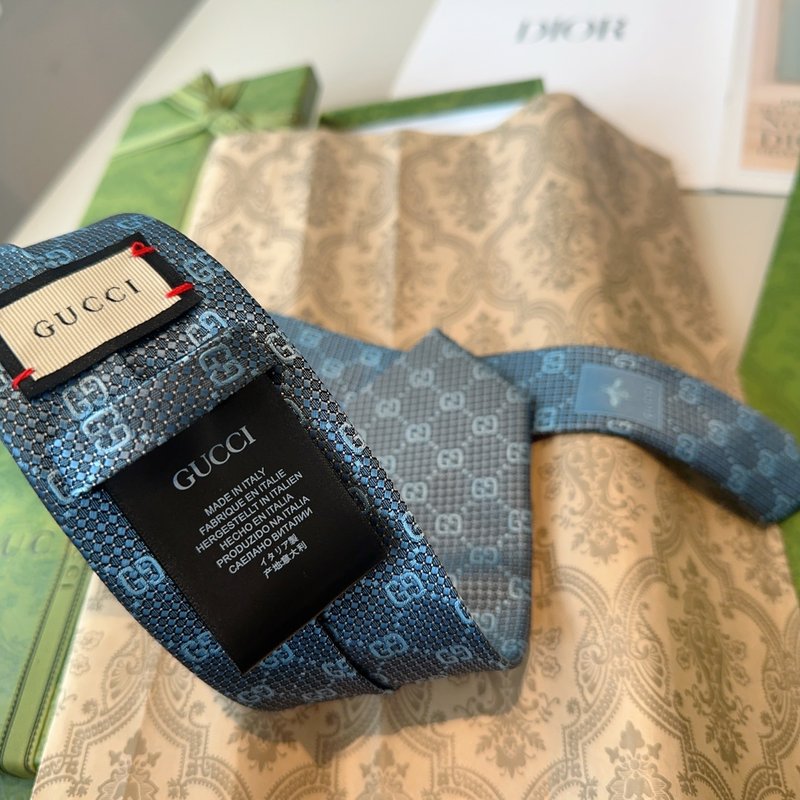 GUCCI GG 로고 프린트 넥타이 001-264699