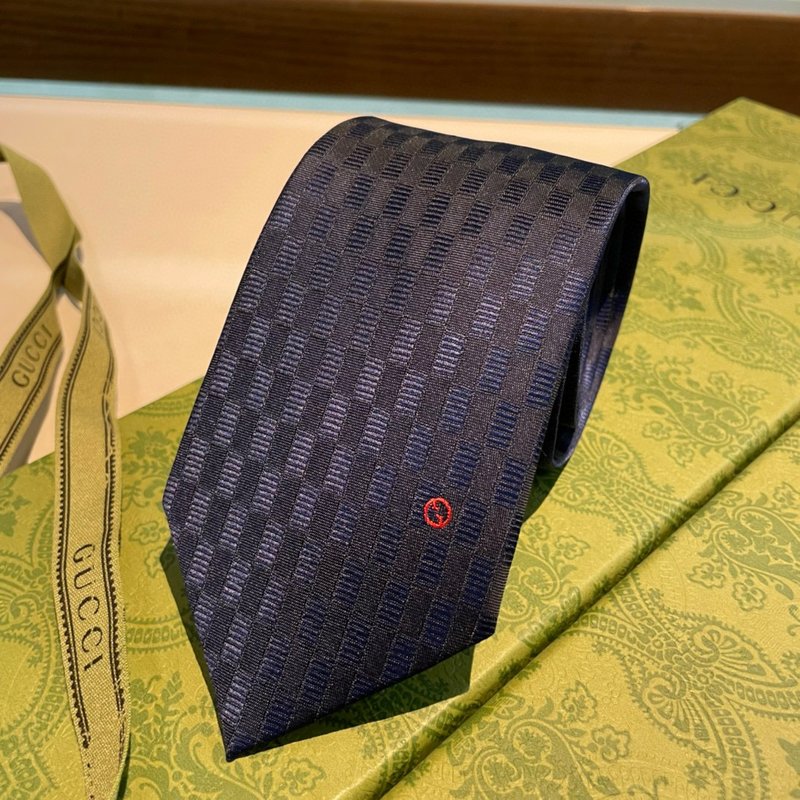 GUCCI GG 로고 프린트 실크 넥타이 001-264824