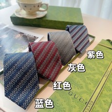 구찌 마클럽 실크 자카드 넥타이 001-264836