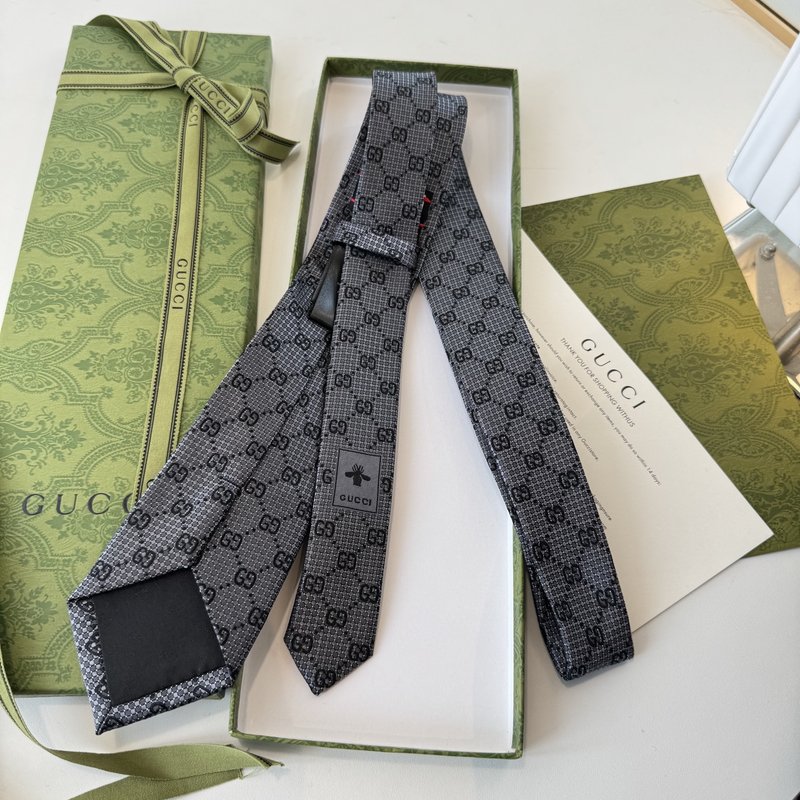 GUCCI GG 로고 프린트 넥타이 001-264872