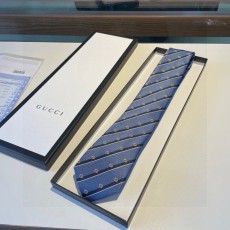 구찌 스몰 G 로고 자카드 실크 넥타이 001-264873