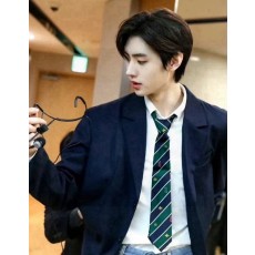 구찌 남성용 꿀벌 자수 실크 넥타이 001-264883