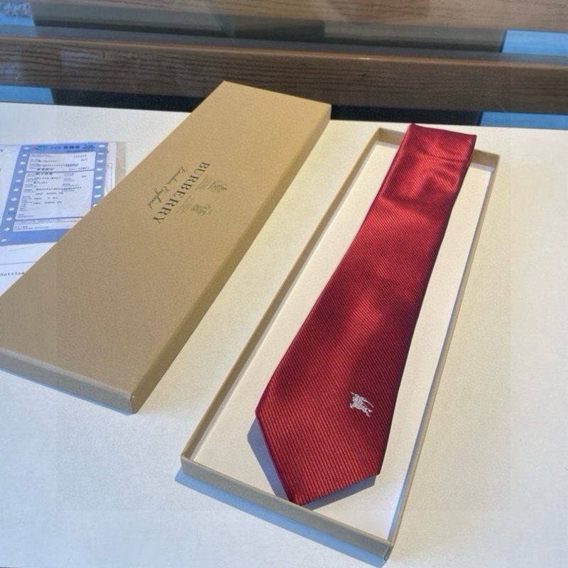 버버리 빈티지 체크 실크 넥타이 001-265079