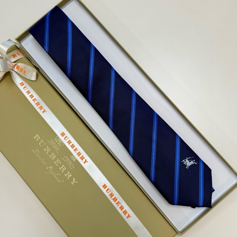 버버리 빈티지 체크 실크 넥타이 001-265101