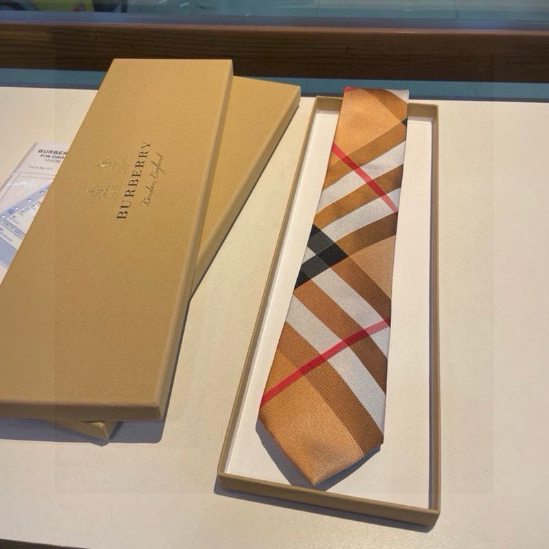 버버리 빈티지 체크 실크 넥타이 001-265123