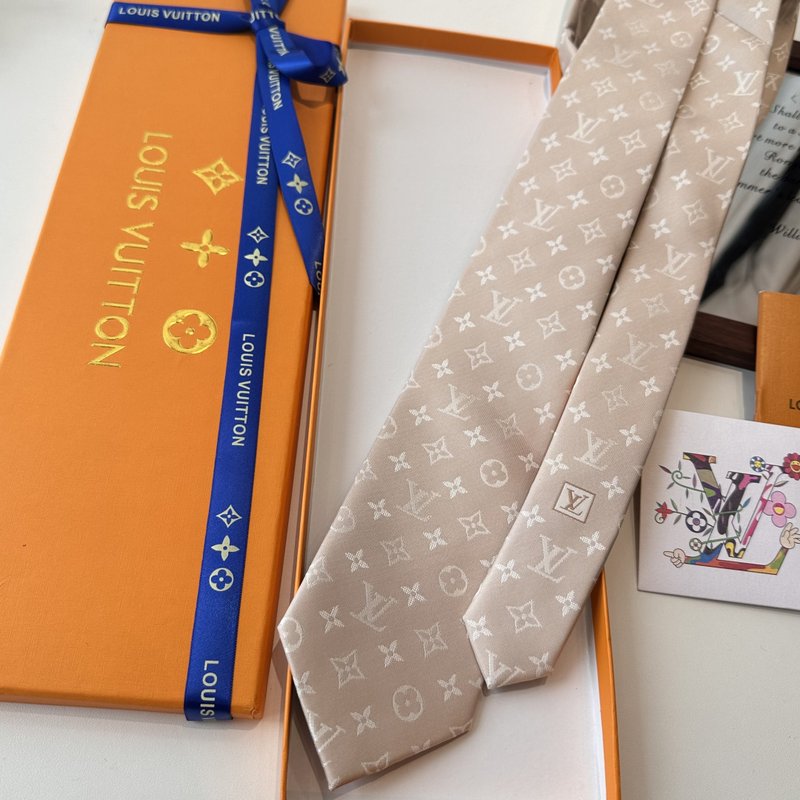 LV 루이비통 자카드 실크 넥타이 001-265156
