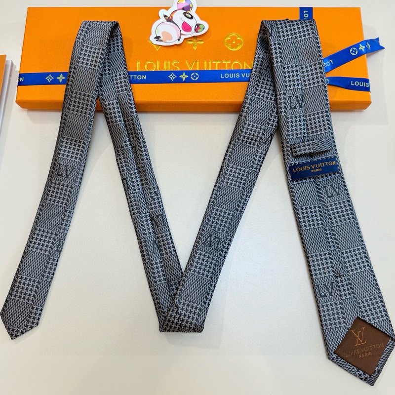 LV 다미에 체크 실크 넥타이 001-265220