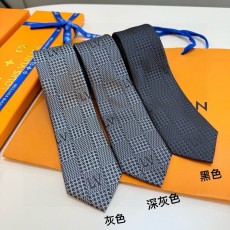 LV 다미에 체크 실크 넥타이 001-265220