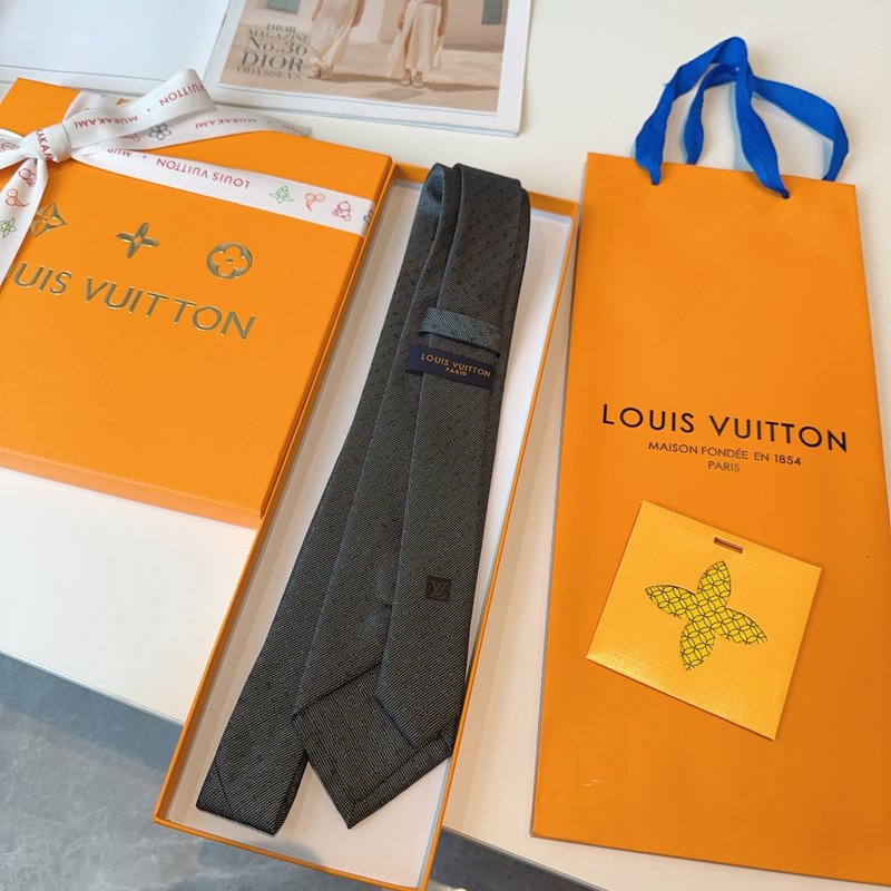 LV 자카드 실크 넥타이 001-265249