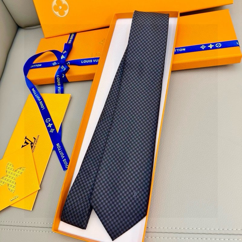 LV 체크 넥타이 001-265250