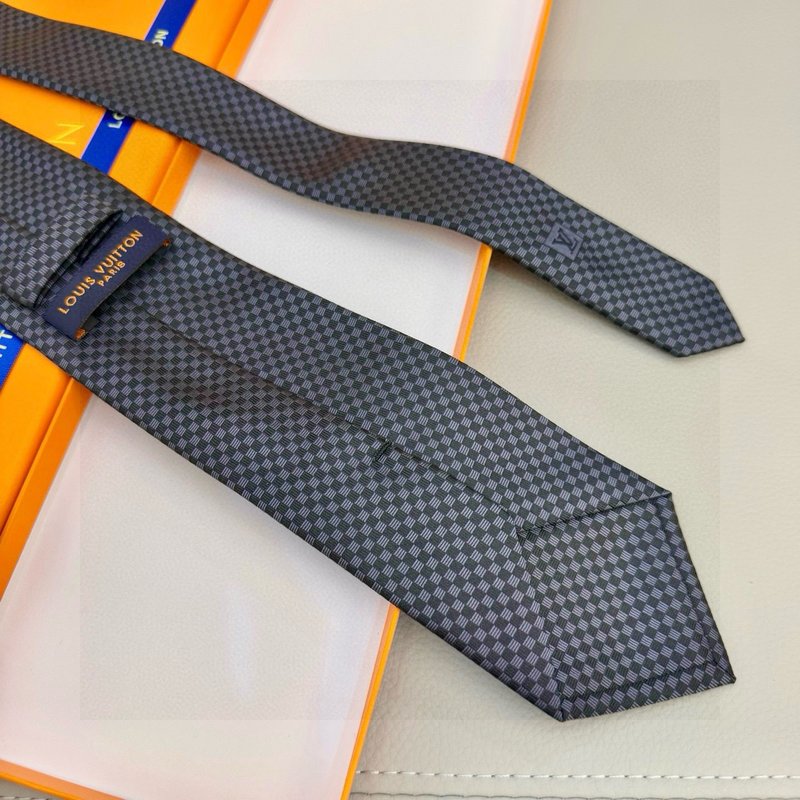 LV 체크 넥타이 001-265250
